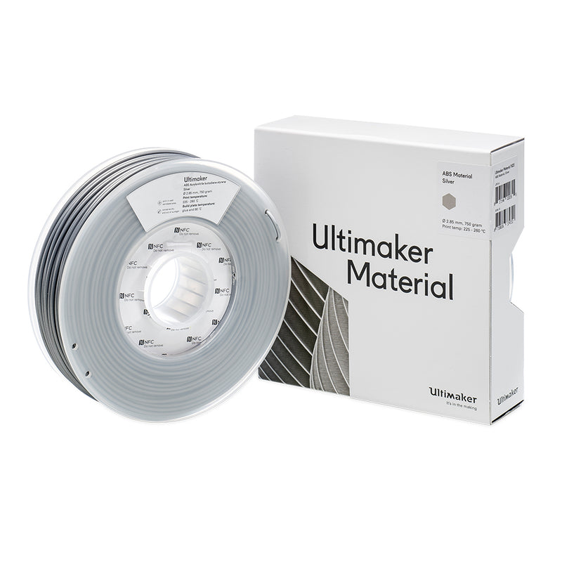 ULTIMAKER ABS SILVER FILAMENT