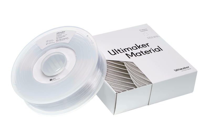 Ultimaker PCA Transparent Filament 2.85mm 750g